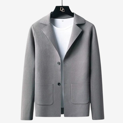 Veste Homme Classique en Laine avec Boutons