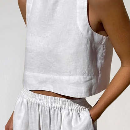 Robe Été Femme Blanche Legère et Chic - PanierRoyale