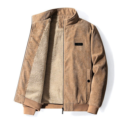 Veste Homme Velours Vert Foncé Chic et Élégant