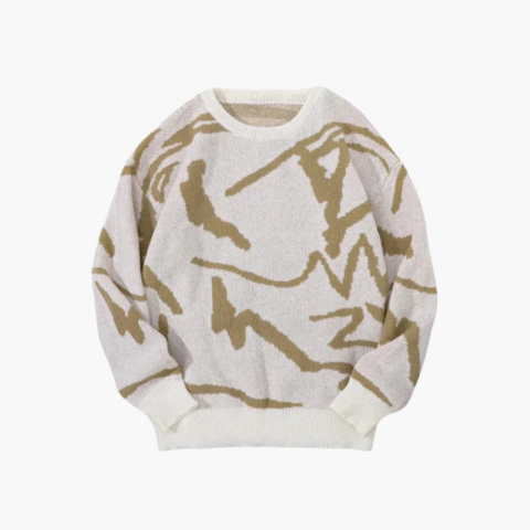 Pull Chaud Hiver en Laine Mélangée - PanierRoyale