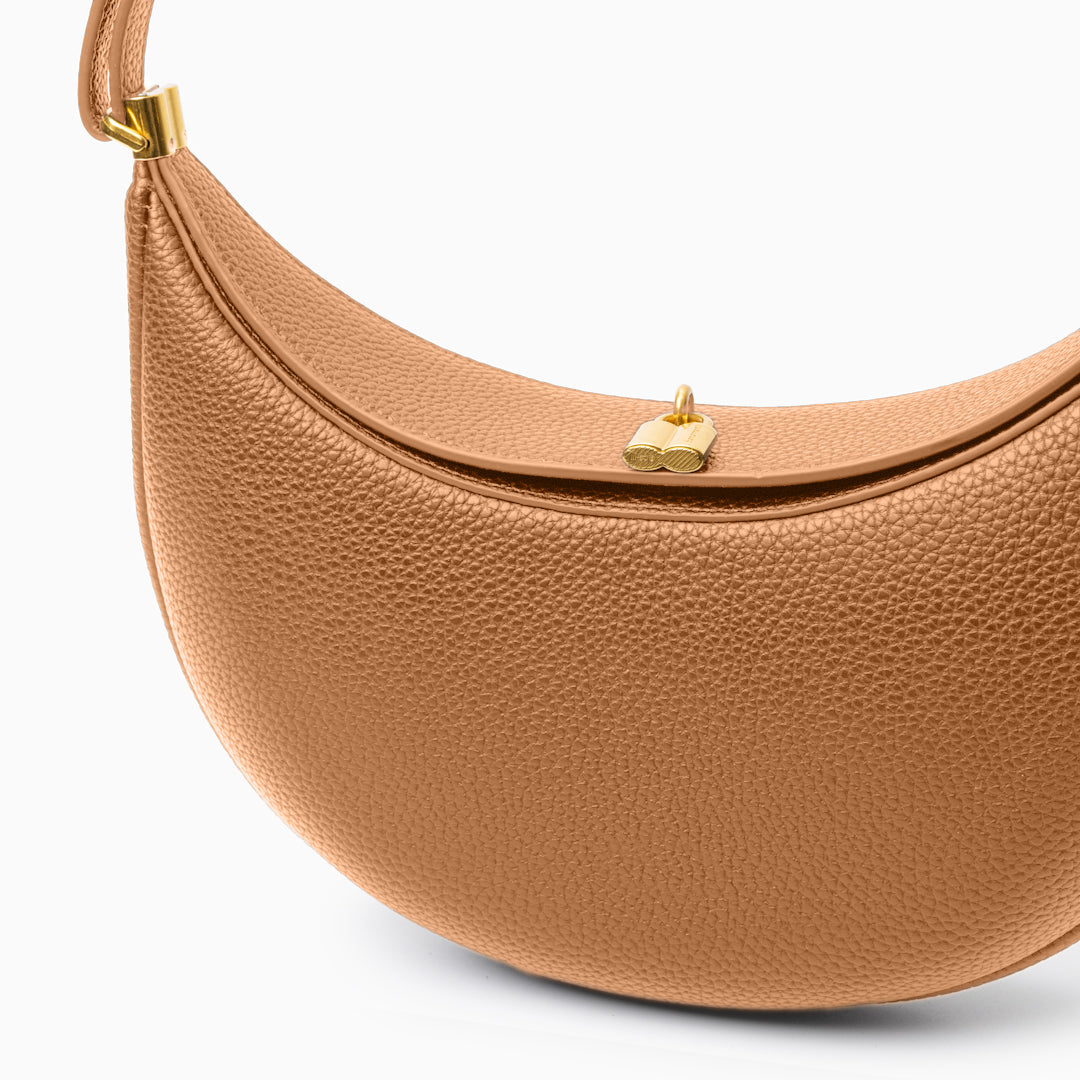 Sac à Main Femme Petit Cuir Véritable avec Fermeture et Poignée Supérieure