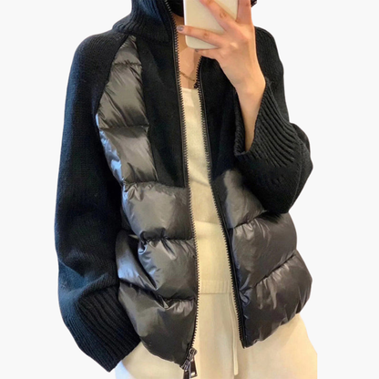Parka Femme Hiver Chic avec Capuchon