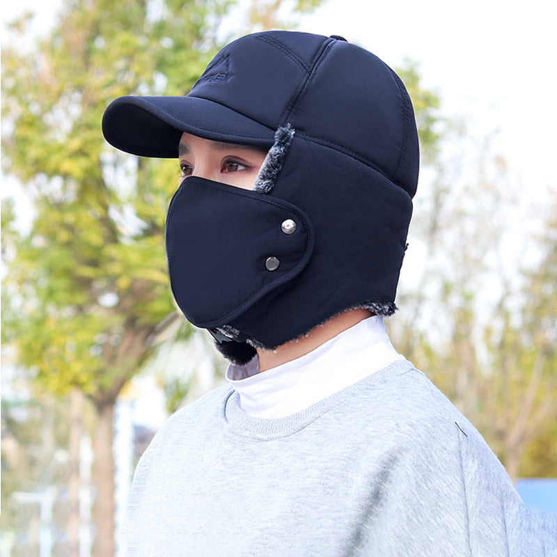 Bonnet Hiver Chaud et Doux pour Adulte avec Cache-Oreilles - PanierRoyale