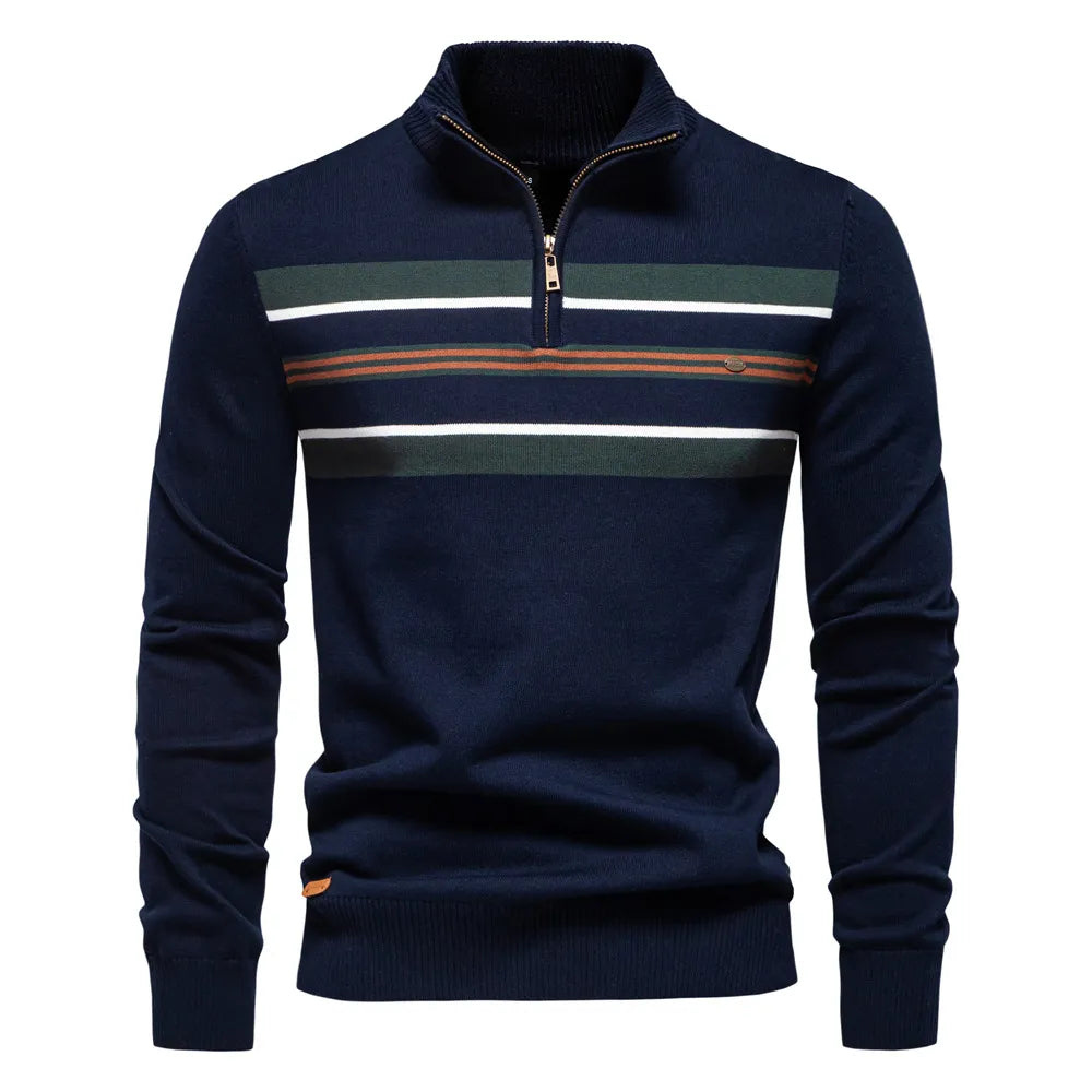 Pull Homme Hiver Zippé et Douillet - PanierRoyale