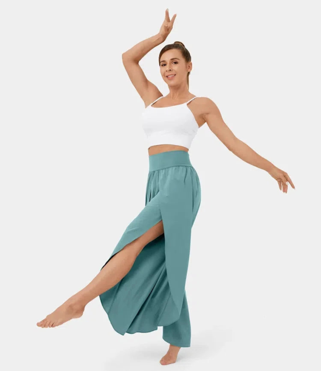 Pantalon Femme Taille Classique Longueur Totale - PanierRoyale