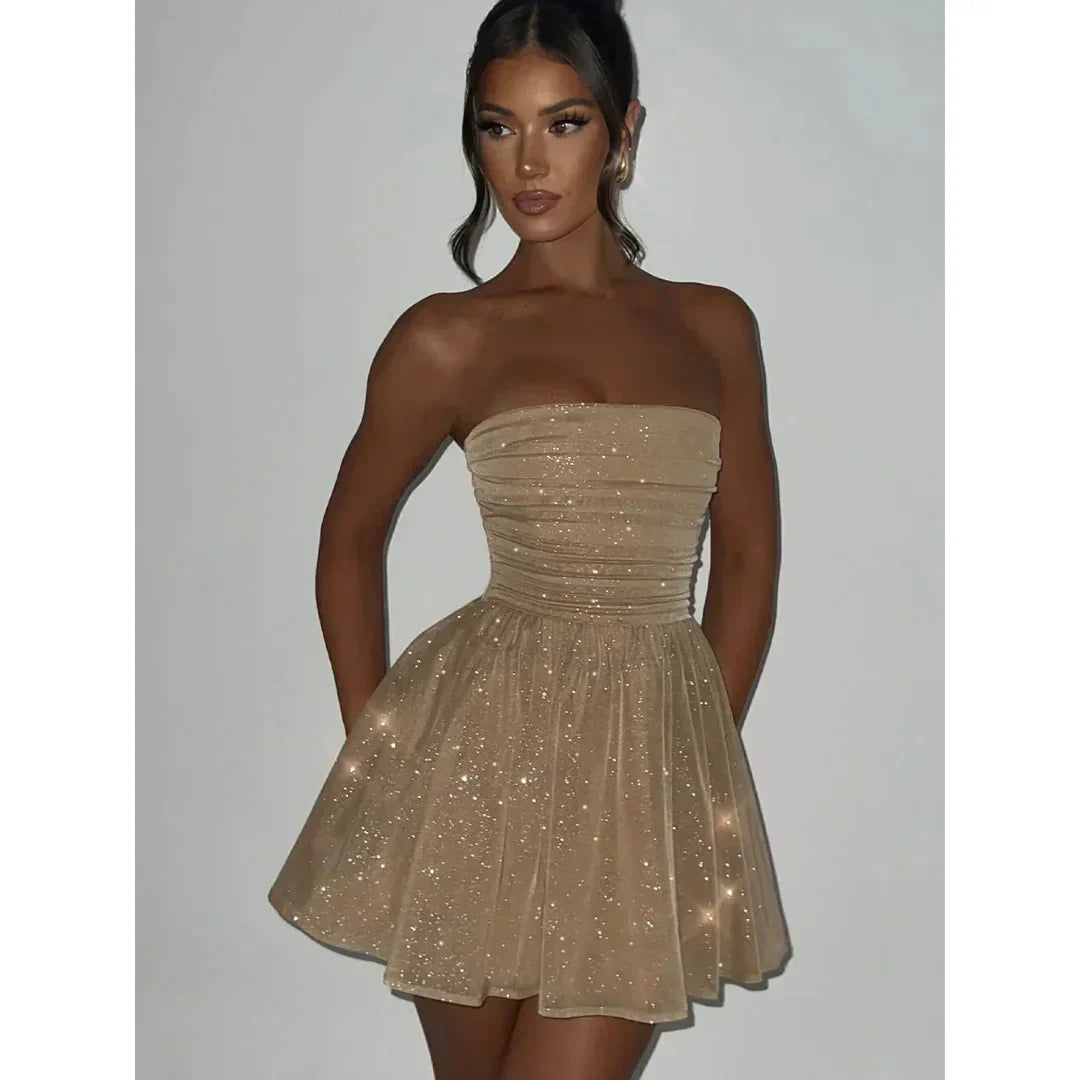 Robe de Cocktail Femmes Courte et Chic - PanierRoyale
