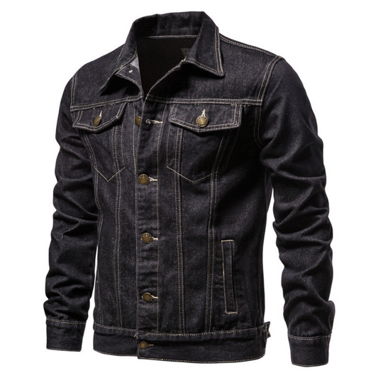 Veste Jean Homme Décontractée - PanierRoyale