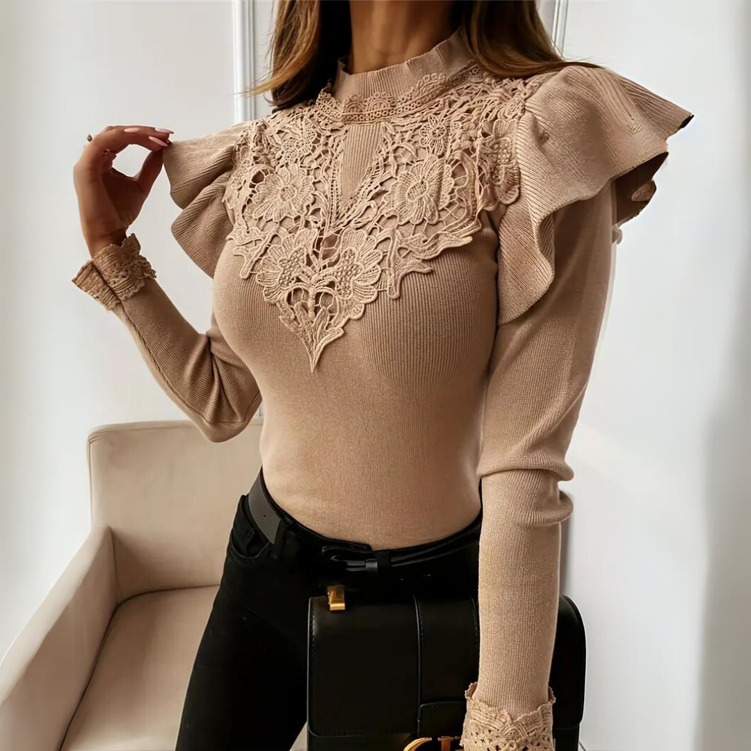 Chemise Femme Manche Longue Chic et Raffinée - PanierRoyale