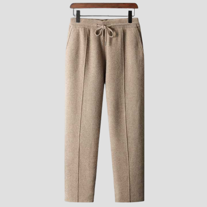 Pantalon de sport féminin chaud et doux en laine mérinos