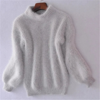 Pull Femme Hiver Chaud et Confortable à Manches Longues - PanierRoyale