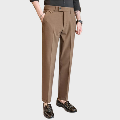 Pantalon Homme Slim Fit Noir Élégant - BerlinGlamour