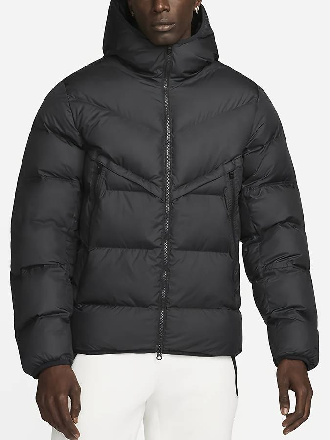 Veste Cuir Homme Col Montant Noir Élégante - PanierRoyale