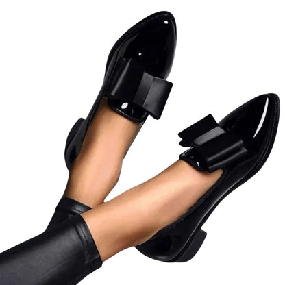 Chaussures à Talons Hauts Féminines avec Nœud