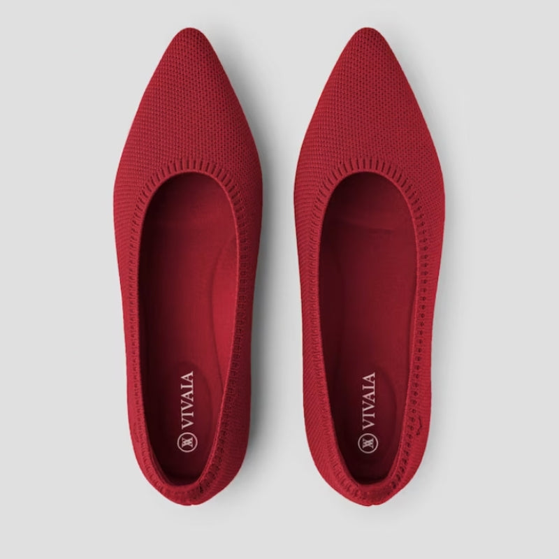 Ballerines Femmes à Bout Pointu et Confortables