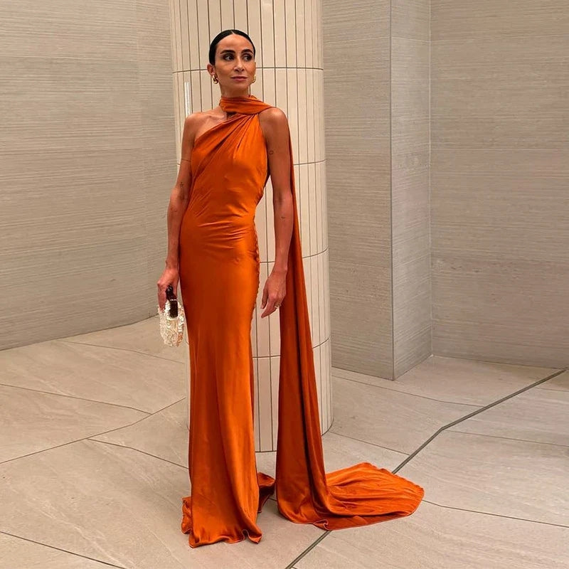 Robe de Soirée Élégante Dos Nu et Décolleté - PanierRoyale