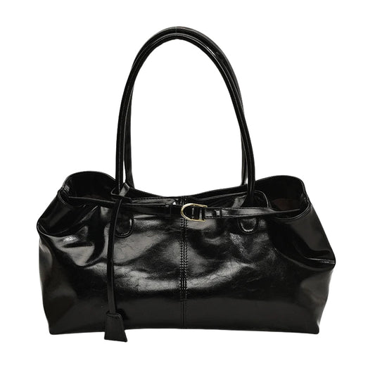 Sac à Main Élégant avec Bague en Métal - PanierRoyale