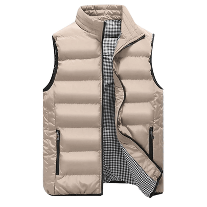 Gilet marin sans manches chaud pour homme