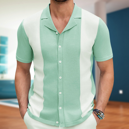Chemise Homme Décontractée en Coton
