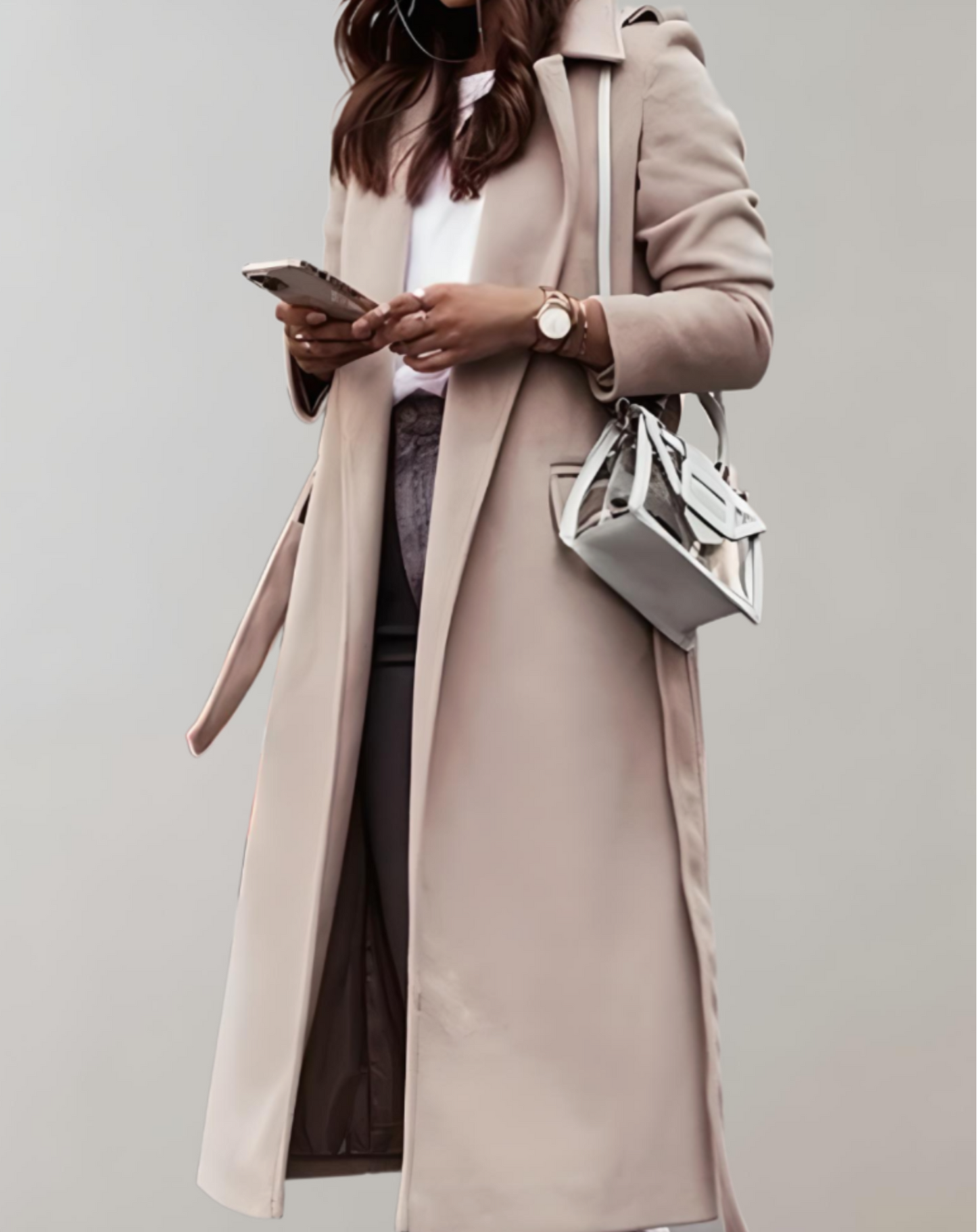 Manteau Femme Long Élégant et Chaud pour Hiver - PanierRoyale