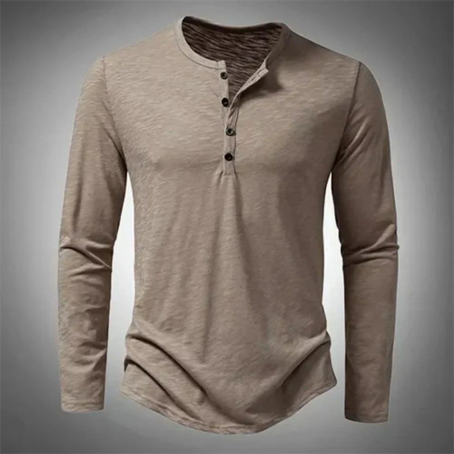 Chemise Homme Décontractée à Manches Longues