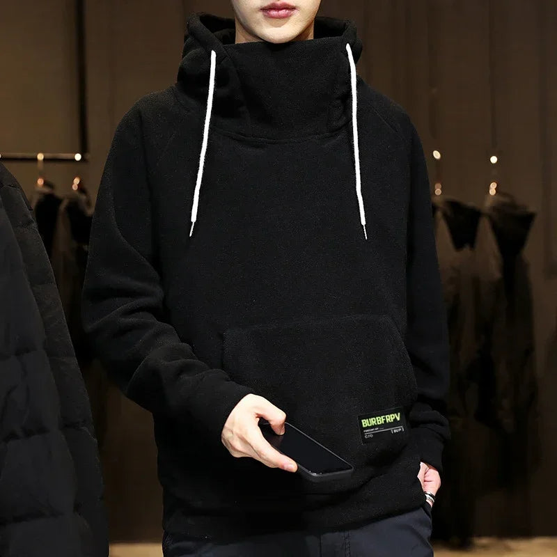 Sweat À Capuche Homme Taille Libre Confort et Détente