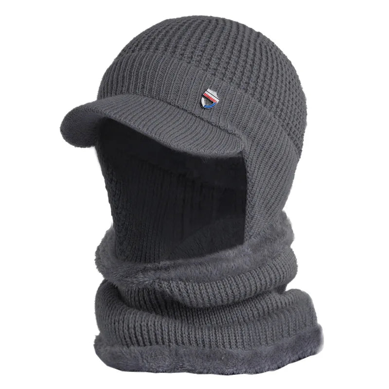 Casquette Hiver Chaude et Douce pour Homme