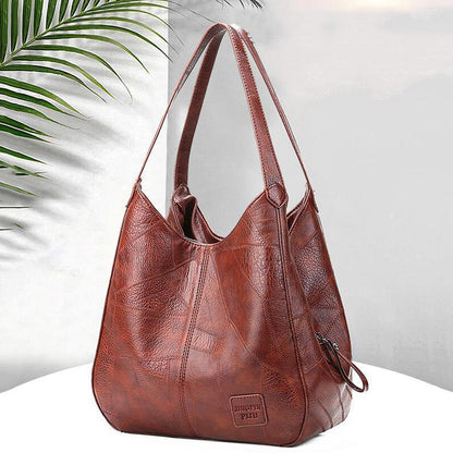 Sac à Main Cuir Véritable Élégant pour Femme