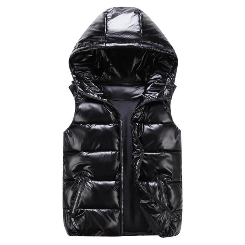 Gilet à capuche zippée mode hiver - PanierRoyale