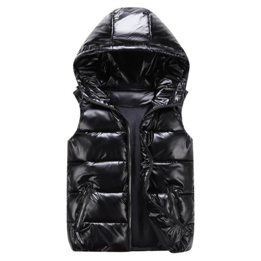 Gilet à capuche zippée mode hiver - PanierRoyale