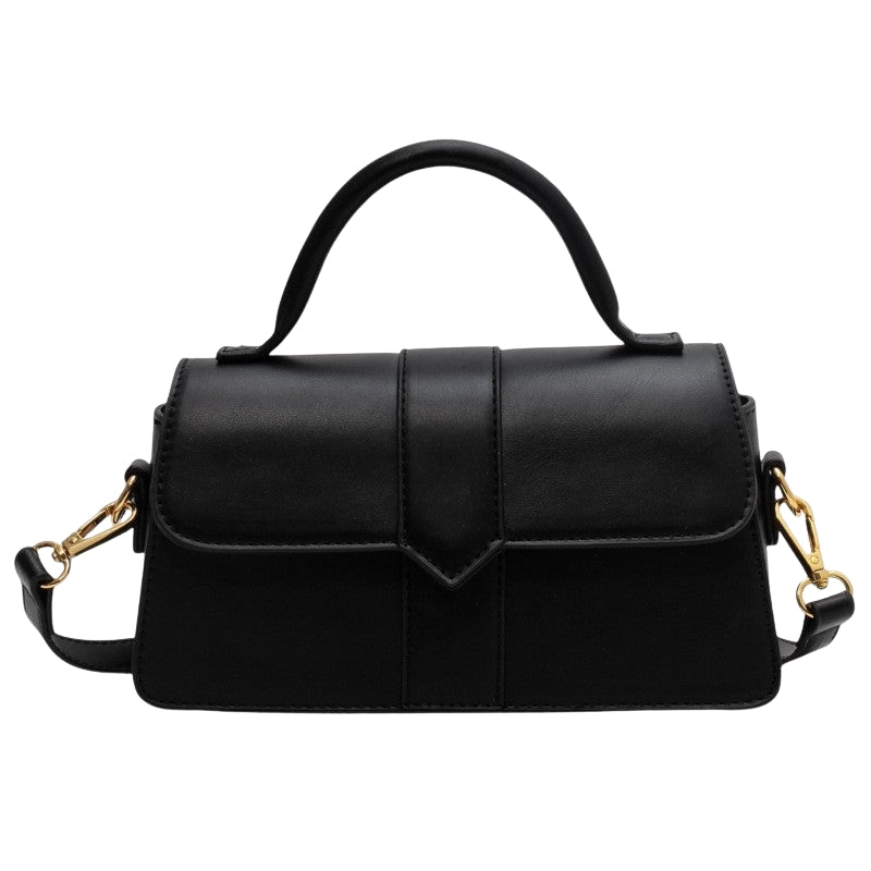 Sac à Main Design en Cuir avec Bélière Métallique - PanierRoyale