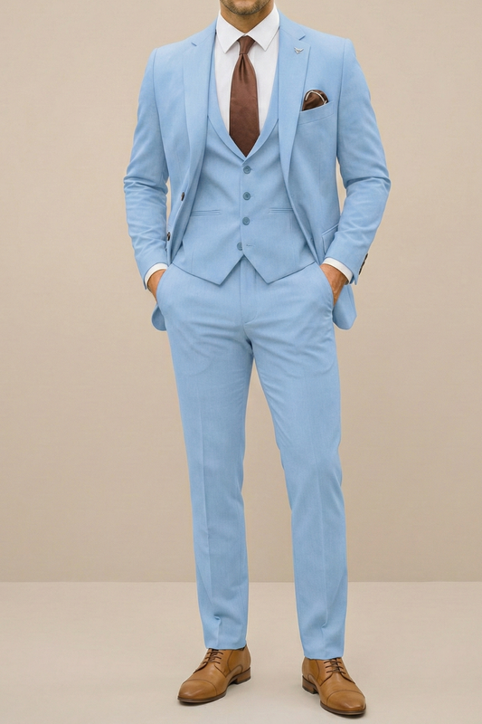 Costume Homme Printemps 3 Pièces Élégant Moderne - BerlinGlamour