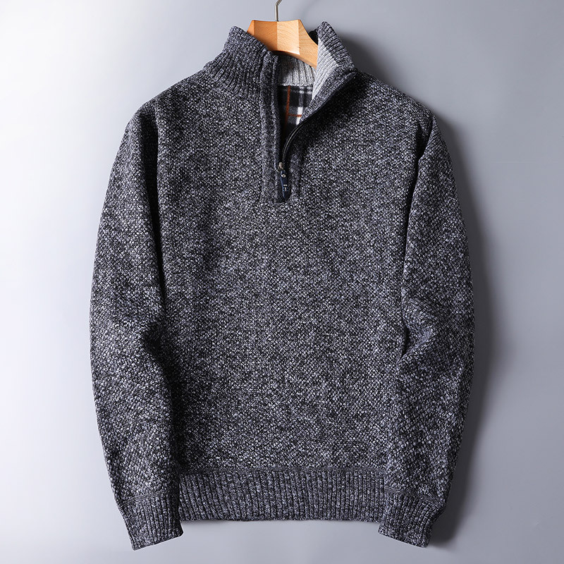 Pull Homme Molletonné à Fermeture Éclair - BerlinGlamour