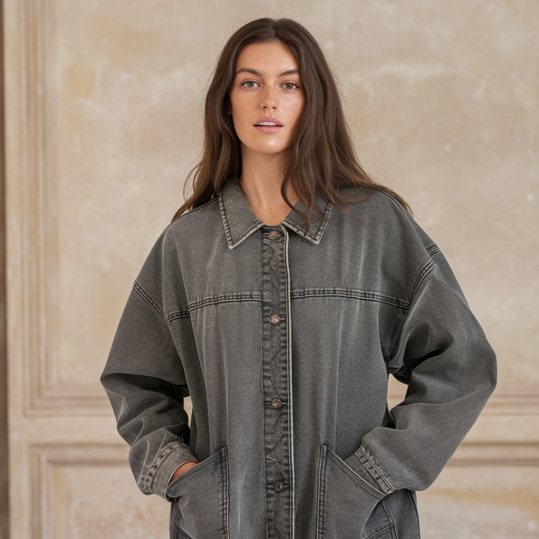Veste Femme Décontractée Manches Longues Mode Hiver - PanierRoyale