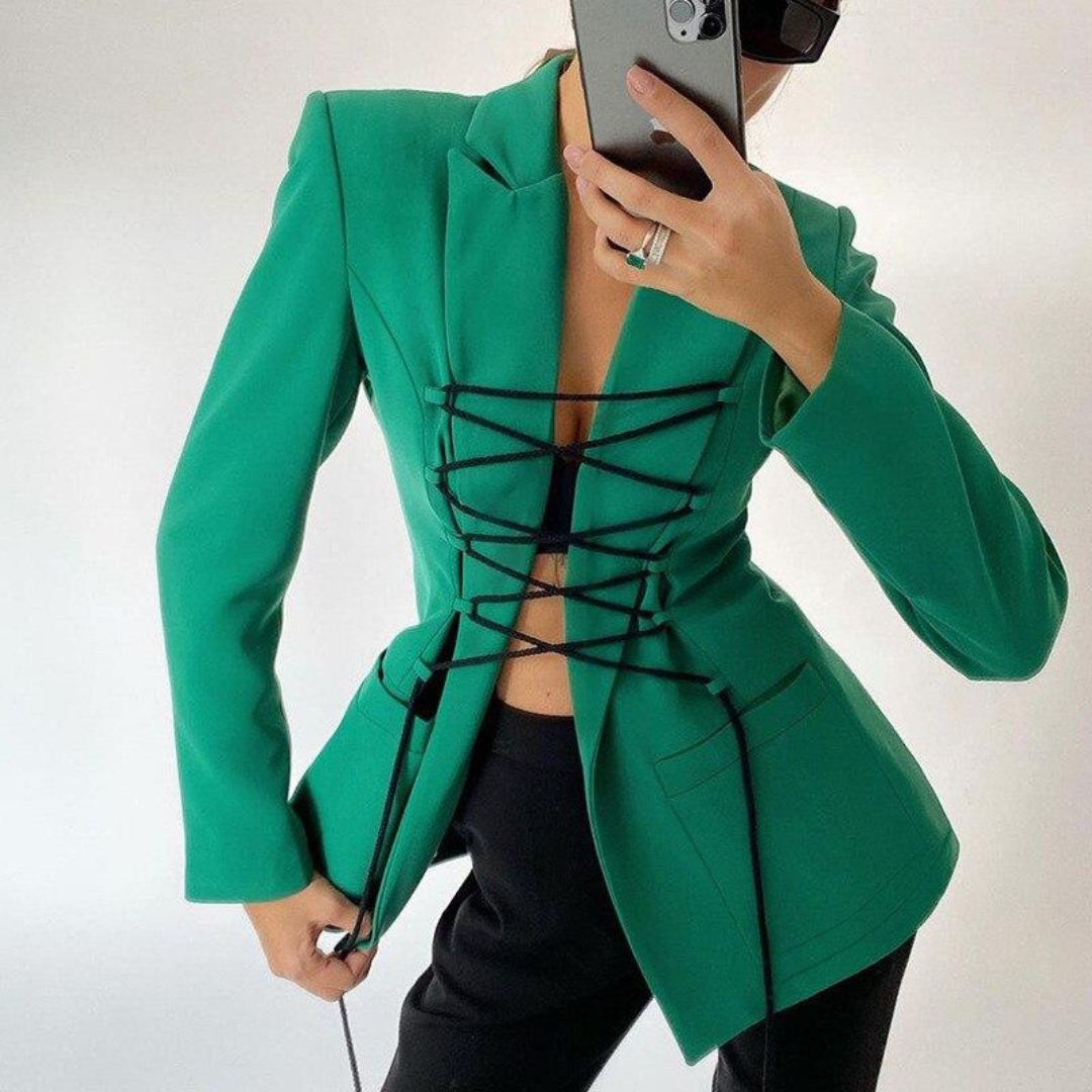 Veste femme chic manche longue hiver - PanierRoyale
