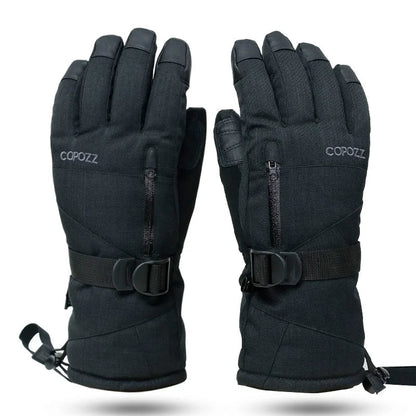 Gants Ski Homme Isolés et Étanches pour Sports d'Hiver