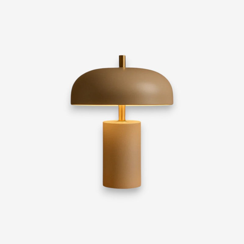 Lampe de Table en Métal Style Vintage Éclairage Chauffant