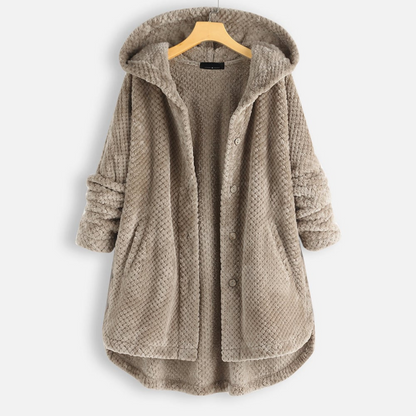 Gilet Femme Capuche Doux et Raffiné - PanierRoyale