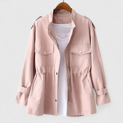 Manteau Safari Femme à Manches Longues - BerlinGlamour