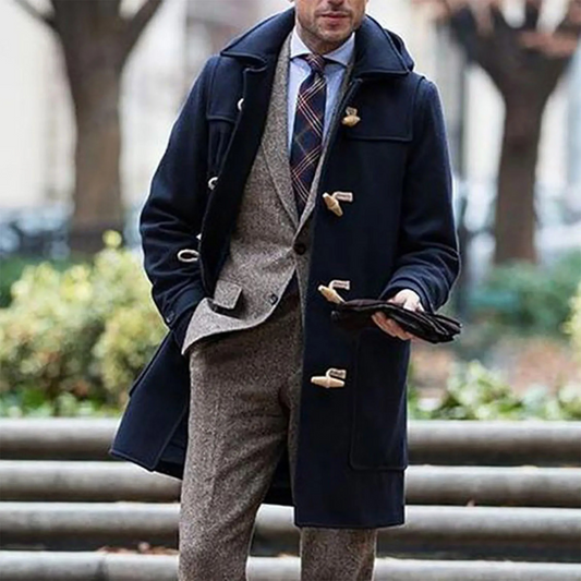 Manteau Homme Hiver avec Capuche et Fermeture Éclair Imperméable - PanierRoyale