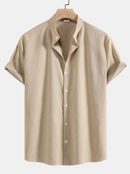 Chemise Homme Classique en Coton pour Travail - PanierRoyale