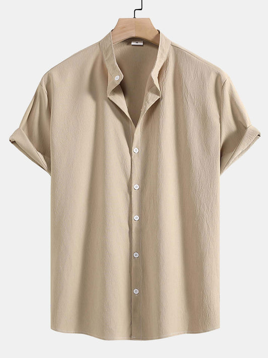 Chemise Homme Classique en Coton pour Travail - PanierRoyale