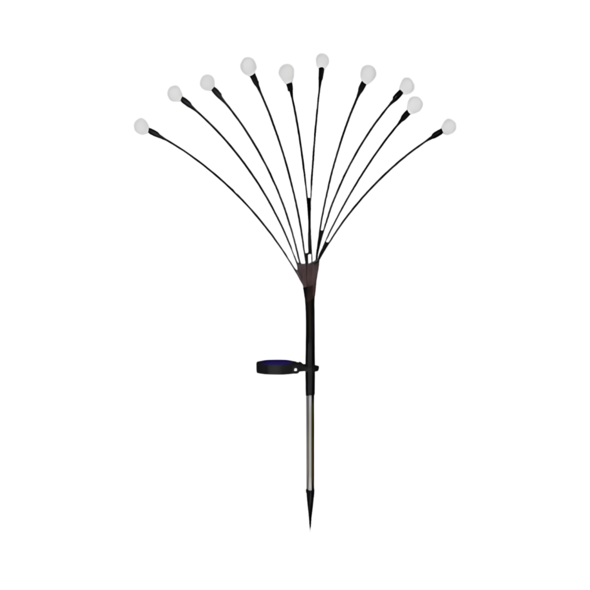 Guirlande solaire LED effet lucioles étanche IP65 automatique