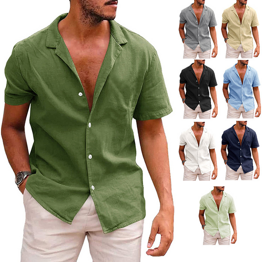 Chemise Homme Décontractée pour Été - BerlinGlamour