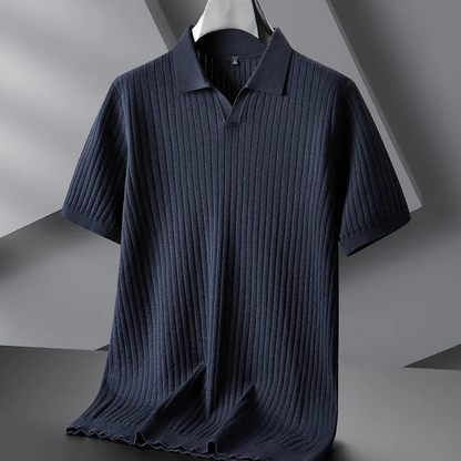 Chemise Polo Élégante Homme Manche Courte - luxestyle