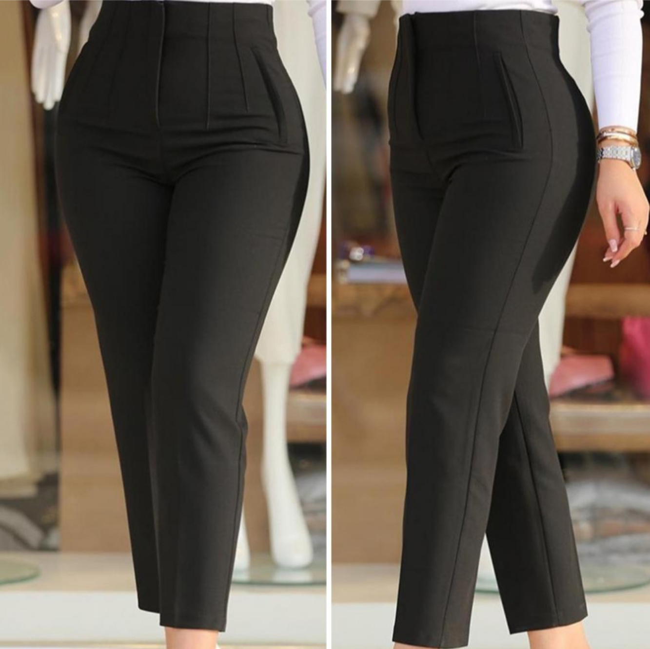 Pantalon Féminin Haut de Gamme Élégant et Chic - PanierRoyale