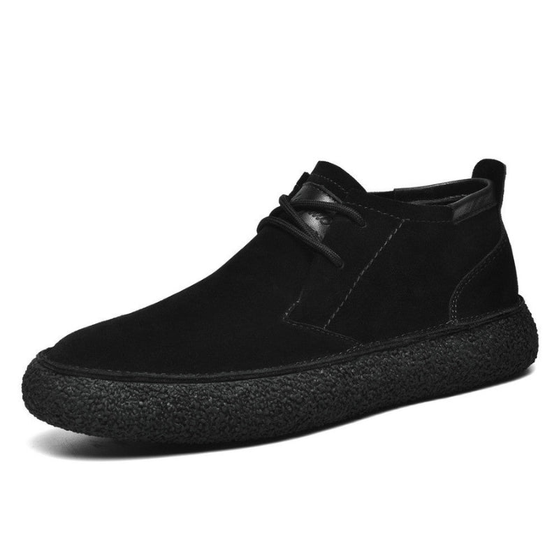 Mocassins Hauts Cuir Confortables à Semelle Souple