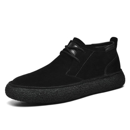 Mocassins Hauts Cuir Confortables à Semelle Souple