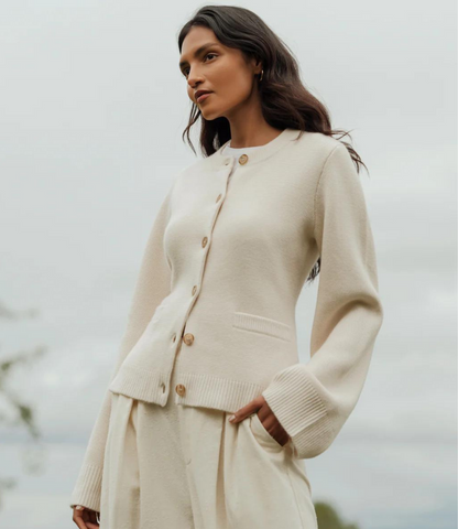 Cardigan Femme Manches Longues avec Poches Confortable
