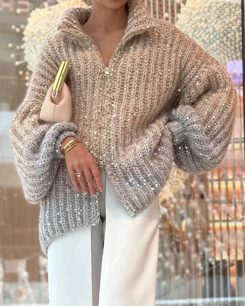 Pull Femme Long Chaud et Doux pour Hiver - PanierRoyale