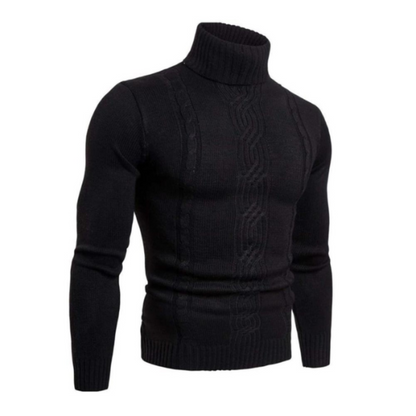 Pull Homme Hiver Col Roulé Chaud et Stylish - PanierRoyale